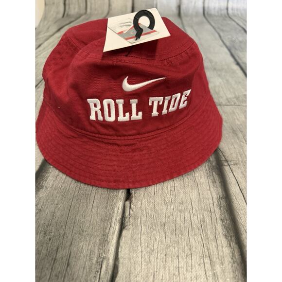 Nike Other - NWT Men’s Nike Alabama Crimson Tide Bucket Hat Sz Small Red Roll Tide